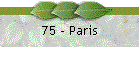 75 - Paris